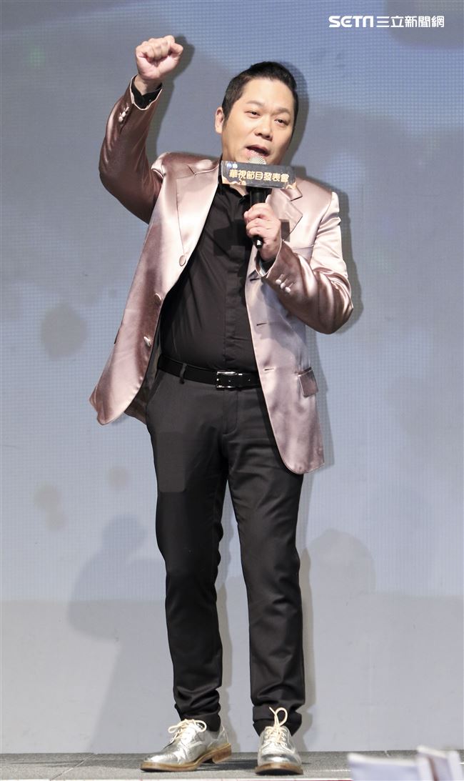 2019華視節目表會，影劇「超級同學會」主持人卜學亮。（記者林士傑/攝影） 