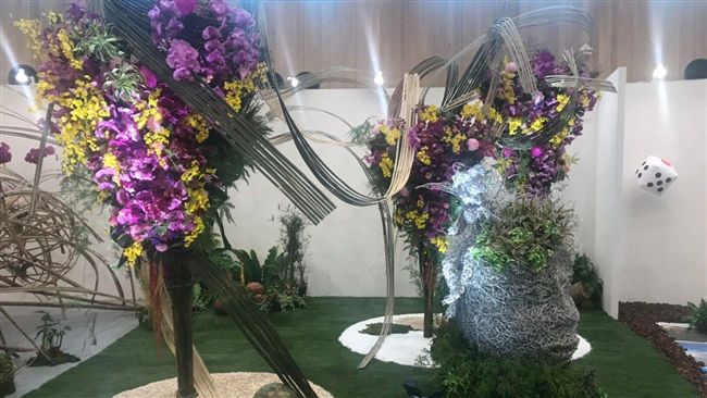 花博花舞館　展居家組合盆栽創意大賽