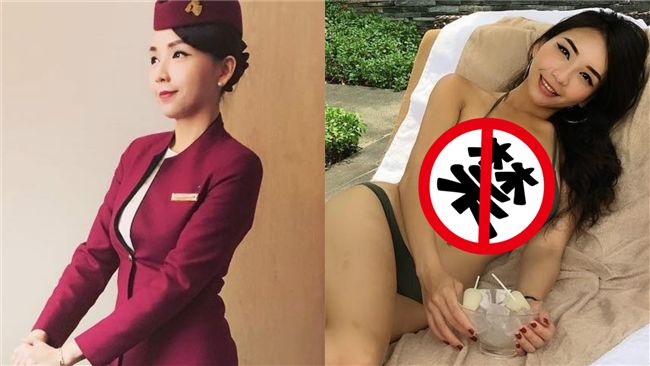陽光空姐制服一脫…渾圓爆乳秒彈出！