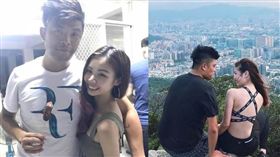 謝政鵬&女友張恒綿／張恒綿臉書