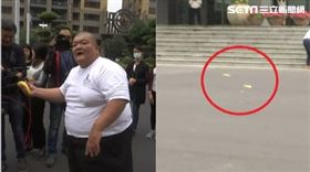 髮蠟哥丟香蕉組合圖，新聞台