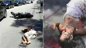 她騎車慘摔露乳躺血泊中…路人全拒救！原因讓人拳頭硬了
外媒