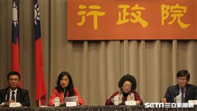 行政院會會後記者會。（圖／記者盧素梅攝）
