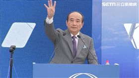 因緣到了! 王金平風雨中宣布:選總統