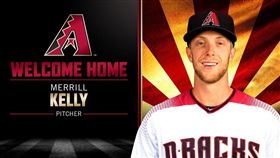 響尾蛇從韓職找來Merrill Kelly。（圖／翻攝自響尾蛇推特）