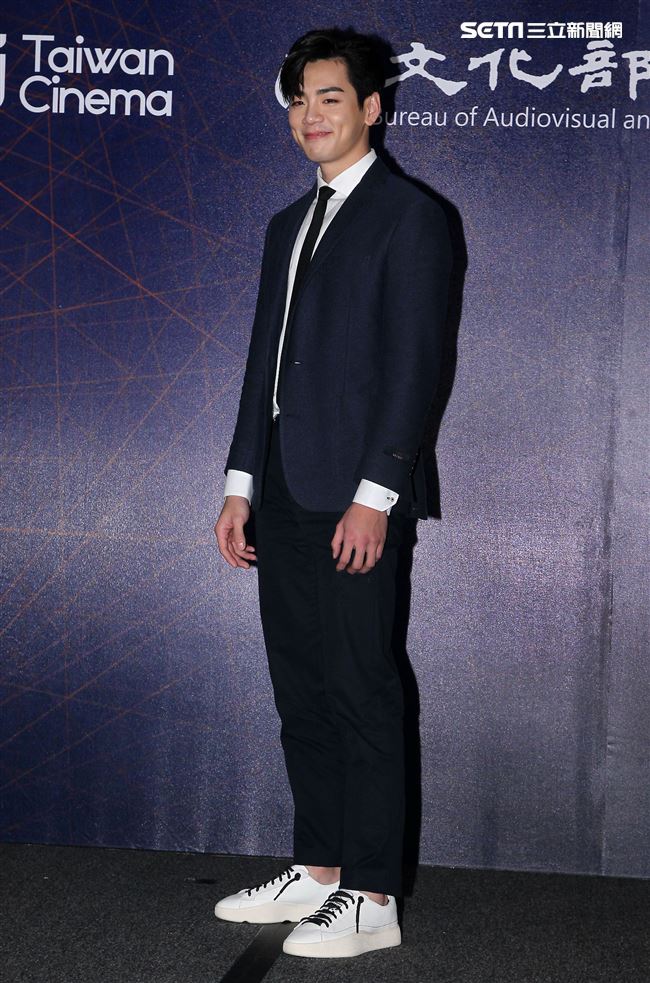 電視劇組「你有念大學嗎？」演員禾浩辰，2019香港國際影視展行前記者會。（記者邱榮吉/攝影）