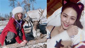 熊熊隨愛玩客《愛玩客》節目前往外蒙古，許多新鮮的第一次體驗。（圖／翻攝自熊熊臉書）