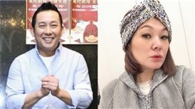 屈中恆、老婆Vicky。（圖／記者林士傑攝影、Vicky臉書）