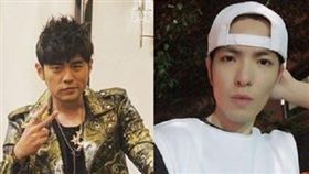 周杰倫,周董,蕭敬騰,天王,偶包（圖／翻攝自微博）