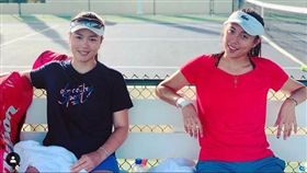 ▲詹詠然（左）與妹妹詹晧晴今年也有1冠入袋。（圖／翻攝自詹詠然IG）