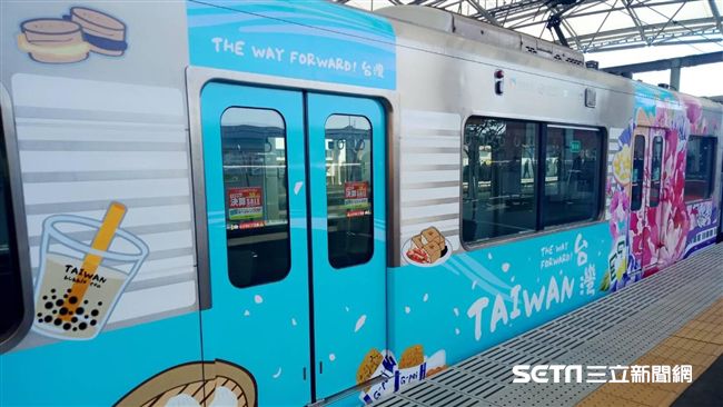日本阪神電鐵限定！桃捷彩繪列車啟航