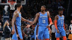 雷霆,Paul George。（圖／翻攝自雷霆官網）