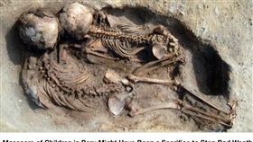 秘魯發現「活人獻祭」遺址。（圖／翻攝自NYTScience Twitter）