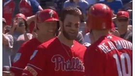 ▲哈潑與霍金斯。（圖／取自推特）