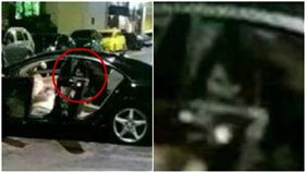 百萬賓士撞死情侶　他拍下現場照…驚見神秘女鬼頭怒目狠瞪 圖／翻攝自靈異公社