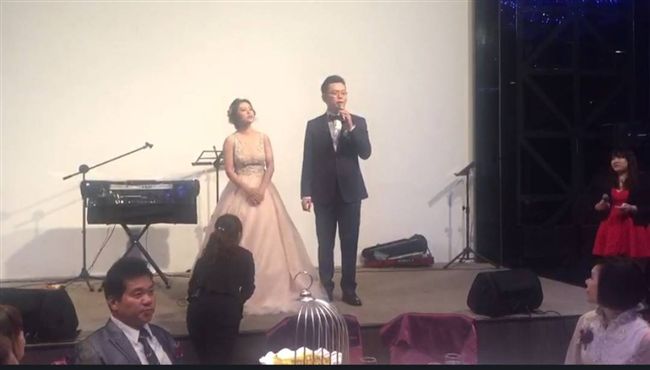 防制街頭暴力！警官連大婚日都瘋宣導