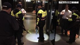 掃蕩,娛樂場所,臨檢,蘆洲,翻攝畫面