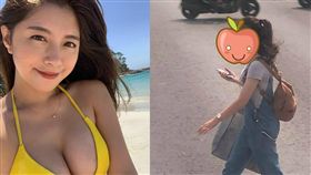 PO文一出網友紛紛覺得激似女星辜莞允。（圖／翻攝自臉書）