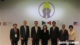 蔡英文總統11日出席第二屆全球宗教自由會議的「印太地區保衛宗教自由公民社會對話。（圖／記者盧素梅攝）