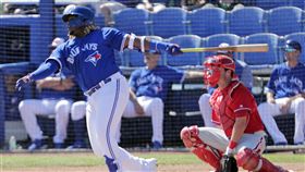 ▲小V葛是藍鳥備受矚目的超級新人。（圖／美聯社／達志影像）