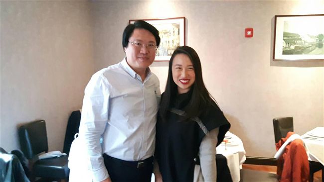 林右昌會紐約州眾議員　盼堅持理念
