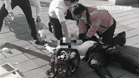 台北,光華商場,墜樓,輕生,醫師,職場壓力（圖／讀者提供）