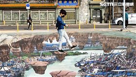 北投關渡宮,媽祖廟,北市水利處,3D彩繪圖案,打卡,關渡碼頭,關渡水岸公園,北投