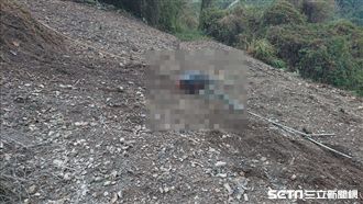 轎車突滑落山谷　慘拋車外1死1重傷