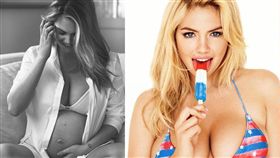 美國「美胸波神」凱特阿普頓，去年升格人母訓速恢復身材。（圖／翻攝自凱特阿普頓IG）