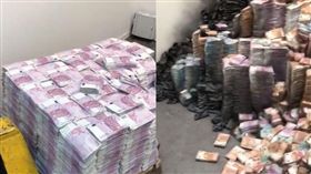 裝置藝術,鈔票,貪汙,高官,罪證,影片,醜聞　圖／翻攝自IG