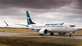 波音737 MAX 8，圖為西捷航空（圖／翻攝自維基百科）
