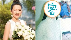 章子怡23歲舊照。（圖／微博）