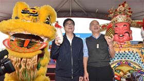 1080311智造新基地動土,陳其邁,韓國瑜,高雄市府提供