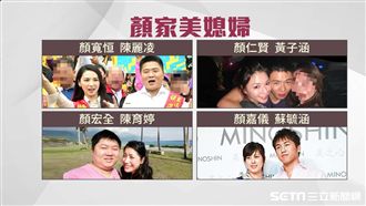 4正妹兒媳曝光　顏清標子女剩她單身