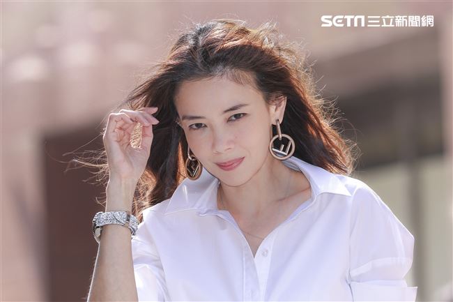 林美貞專訪。（記者林士傑/攝影）