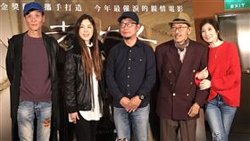 小戽斗等人出席電影《老大人》座談。（圖／記者常朝貴攝影）