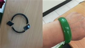 網友分享玉鐲子擋煞經歷。（圖／翻攝自靈異公社）