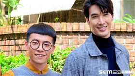 游小白（左）自曝在錦榮舊愛蔡依林新MV中有「大方」演出。（圖／TVBS提供）