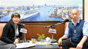 黃光芹0311訪問韓國瑜,《POP搶先爆》提供