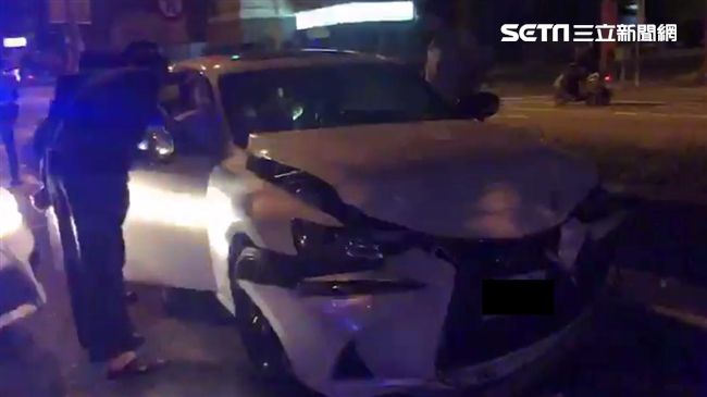 百萬名車生日禮！酒駕富少開1年撞爛