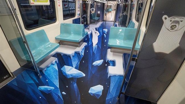超萌北極熊列車！淡水線追車時刻表