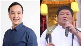 朱立倫拜會台中紅黑派　顏清標：最後誰出線就支持誰　圖／左翻攝臉書、右資料照