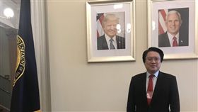 林右昌訪白宮（基隆市政府提供）