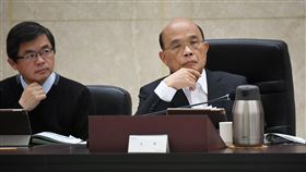 行政院長蘇貞昌主持治安會報。（圖／行政院提供）