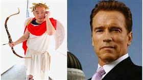 韓國瑜,潘恆旭,高雄,阿諾,魔鬼終結者,阿諾史瓦辛格（組合圖／翻攝自臉書）