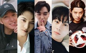 鄭俊英 勝利 崔鍾訓 李宗泫 龍俊亨 (圖/IG)