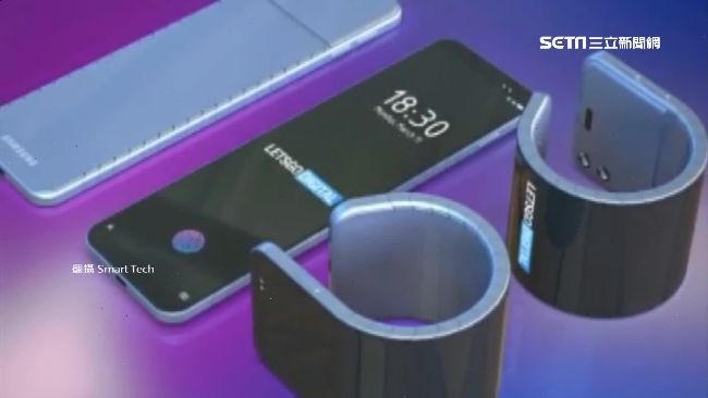 手機可當手錶戴！三星專利概念曝光