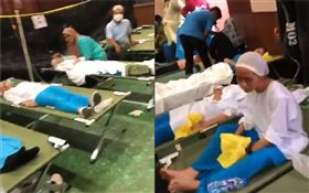 馬來西亞,化學品洩漏,中毒（圖／翻攝自推特）