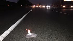 台中國道一號死亡車禍／翻攝畫面