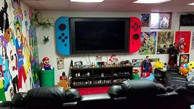 超狂粉絲打造巨型任天堂電視。（圖／取自suprman9網站）